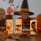 Halloween Party Decoration - 3 Pack Halloween Flameless Candle Lamp with Timer Setting and Battery Operated